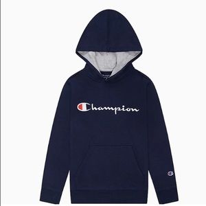 NWT Champion navy hoodie size Large